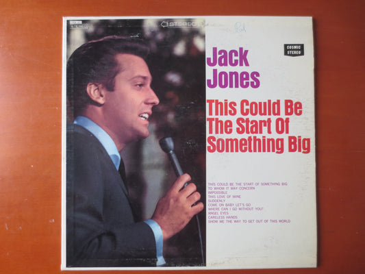 JACK JONES, Something BIG, Jack Jones Records, Jack Jones Albums, Jack Jones Music, Vinyl Lp, Vintage Vinyl, 1966 Records