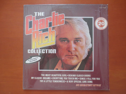 CHARLIE RICH, COLLECTION, Country Record, Vintage Vinyl, Charlie Rich Vinyl, Charlie Rich Records, Vinyl Lp, 1977 Records