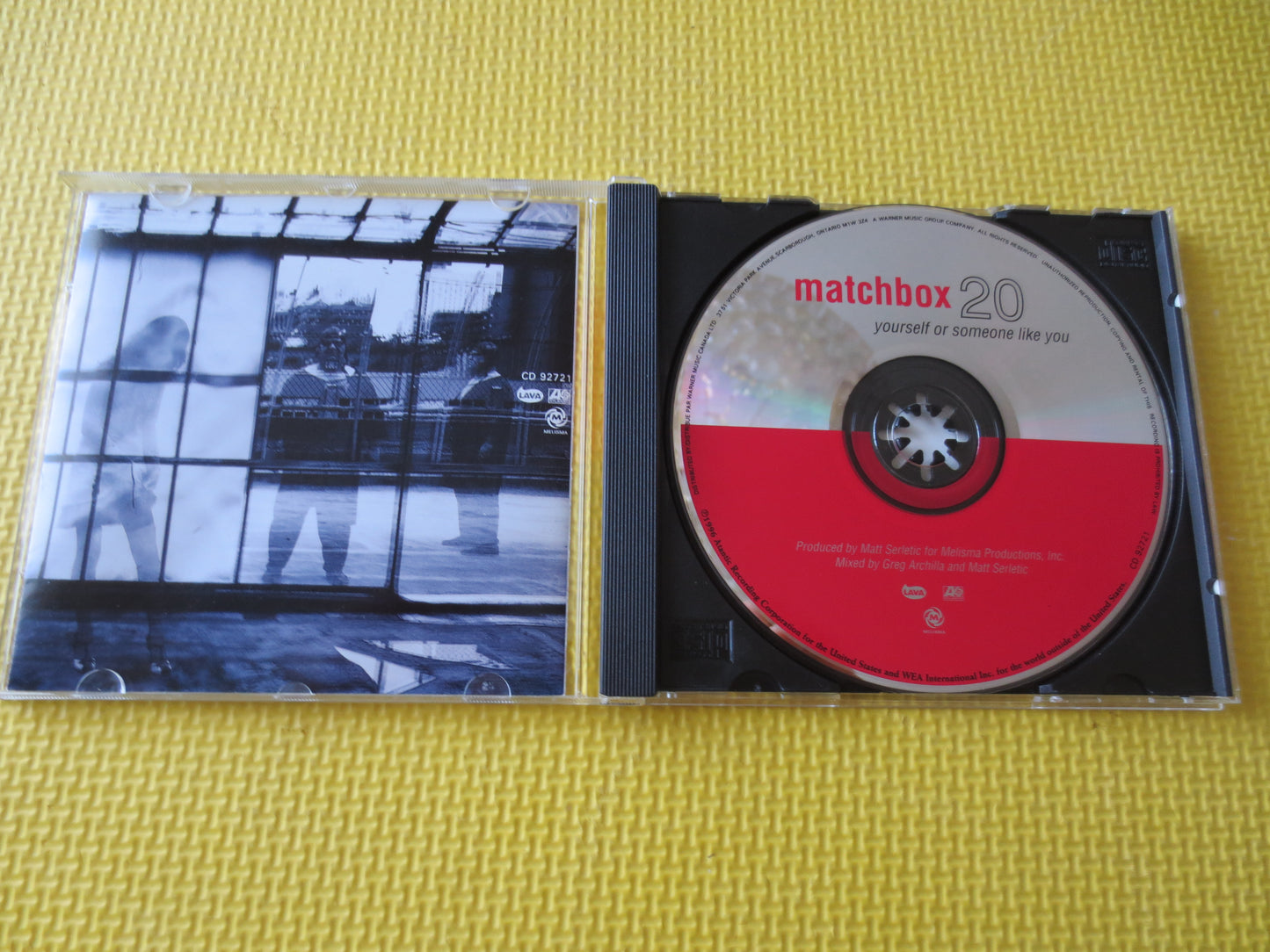 MATCHBOX 20, YOURSELF, Matchbox 20 Cd, Matchbox 20 Albums, Music Cds, Rock Music cd, Rock Cd, Classic Rock Cd, 1996 Compact Disc