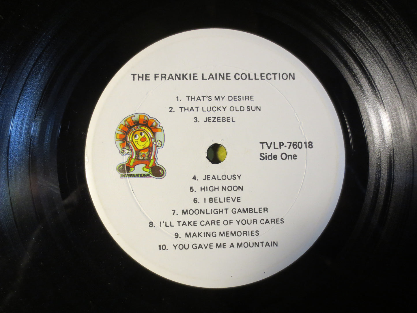 The FRANKIE LAINE COLLECTION, Frankie Laine Album, Frankie Laine Record, Frankie Laine Vinyl, Ragtime Records, 1976 Records