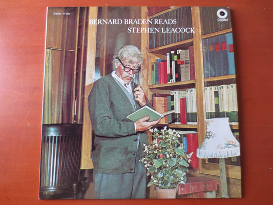 BERNARD BRADEN, STEPHEN Leacock, Vocal Records, Bernard Braden Lps, Story Records, Humor Albums, Comedy Lps, 1969 Records