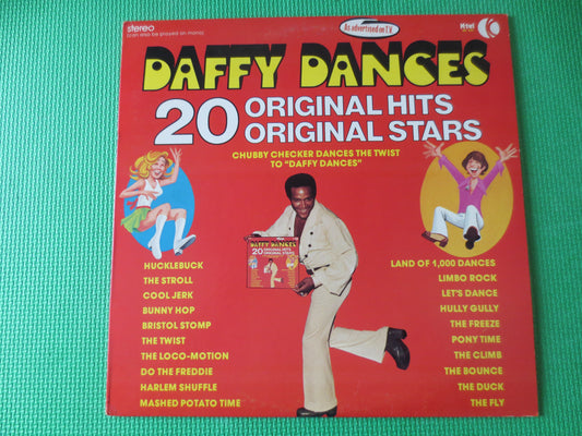 K-Tel RECORDS, DAFFY DANCES, K-Tel Album, K-Tel Vinyl, K-Tel Lp, Pop Record, Pop Vinyl, lps, Vintage Vinyl, 1975 Records