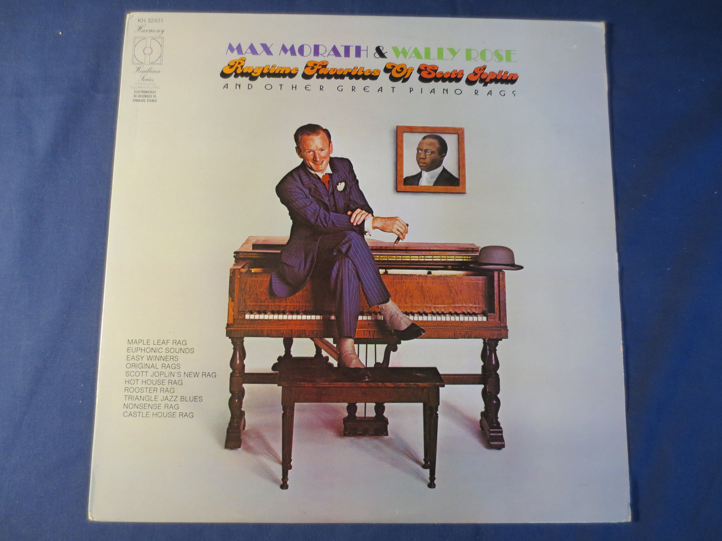MAX MORATH, Wally ROSE, Ragtime Favorites, Ragtime Records, Honky Tonk Records, Vinyl Record, Record Vinyl, 1973 Records