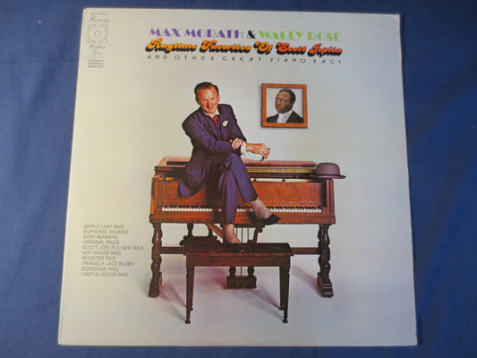 MAX MORATH, Wally ROSE, Ragtime Favorites, Ragtime Records, Honky Tonk Records, Vinyl Record, Record Vinyl, 1973 Records