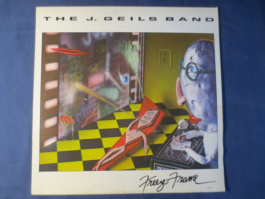 The J. GEILS BAND, Freeze Frame, Rock Record, Rock Vinyl, Vintage Vinyl, Record Vinyl, Record, Vinyl Record, 1981 Records