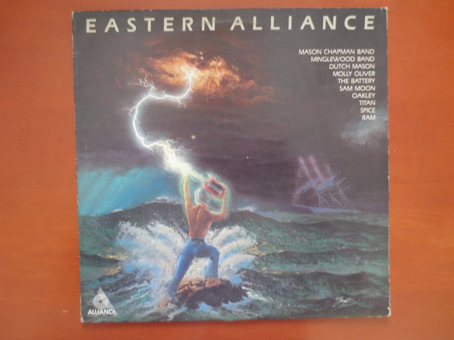 EASTERN ALLIANCE, Mason Chapman Band, MINGLEWOOD Band, Dutch Mason, The Battery, Sam Moon, Oakley, Titan, Ram, 1982 Records