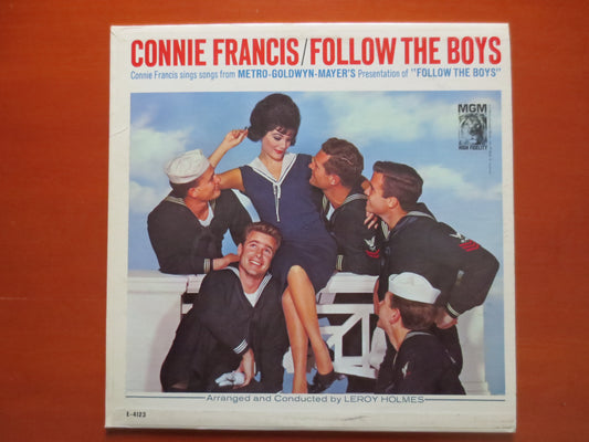 CONNIE FRANCIS Lp, Follow the BOYS, Pop Records, Vintage Vinyl, Record Viny, Records, Vinyl Record, Vinyl Lps, 1963 Records