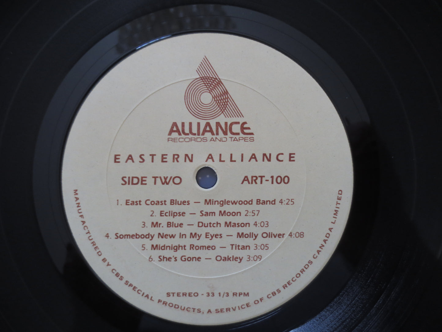 EASTERN ALLIANCE, Mason Chapman Band, MINGLEWOOD Band, Dutch Mason, The Battery, Sam Moon, Oakley, Titan, Ram, 1982 Records