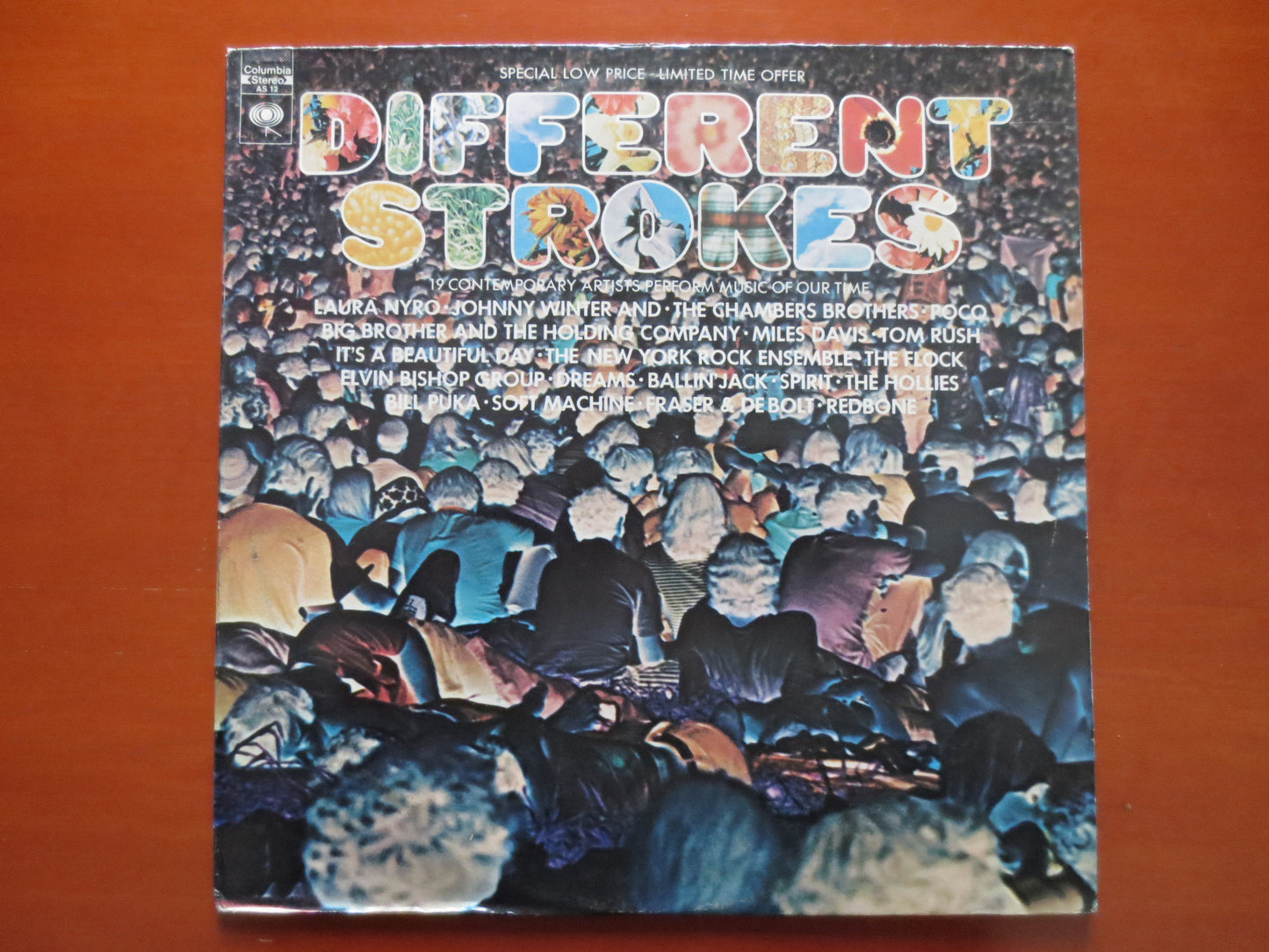 DIFFERENT STROKES Lp, JOHNNY Winter Lp, Laura Nyro Lp, Redbone Lp, Elvin Bishop Lp, Miles Davis Lp, Vintage Lp, 1971 Records