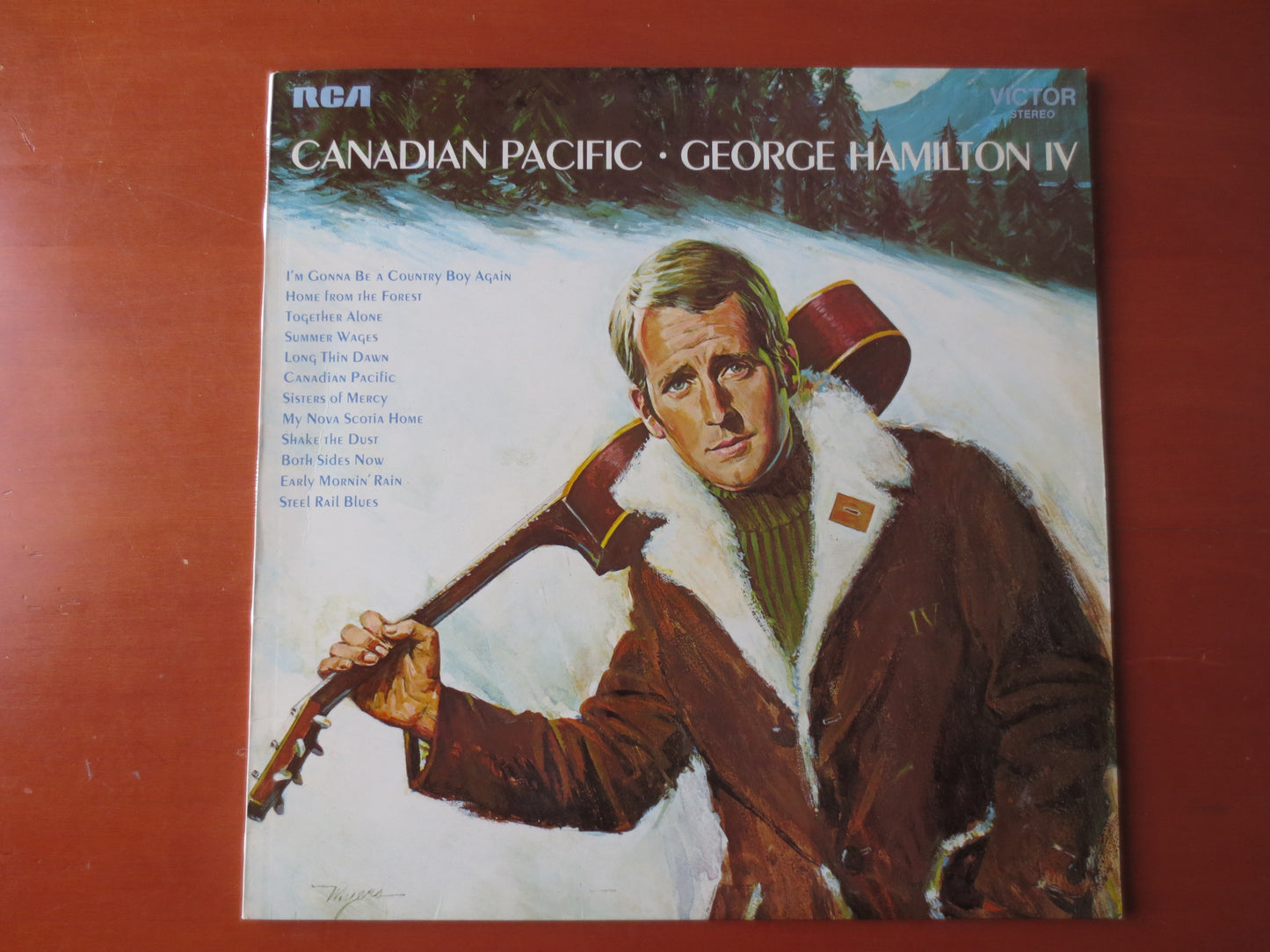 GEORGE HAMILTON IV, Canadian Pacific, Country Record, Country Album, Country Vinyl, Country Lp, Vintage Vinyl, 1969 Records