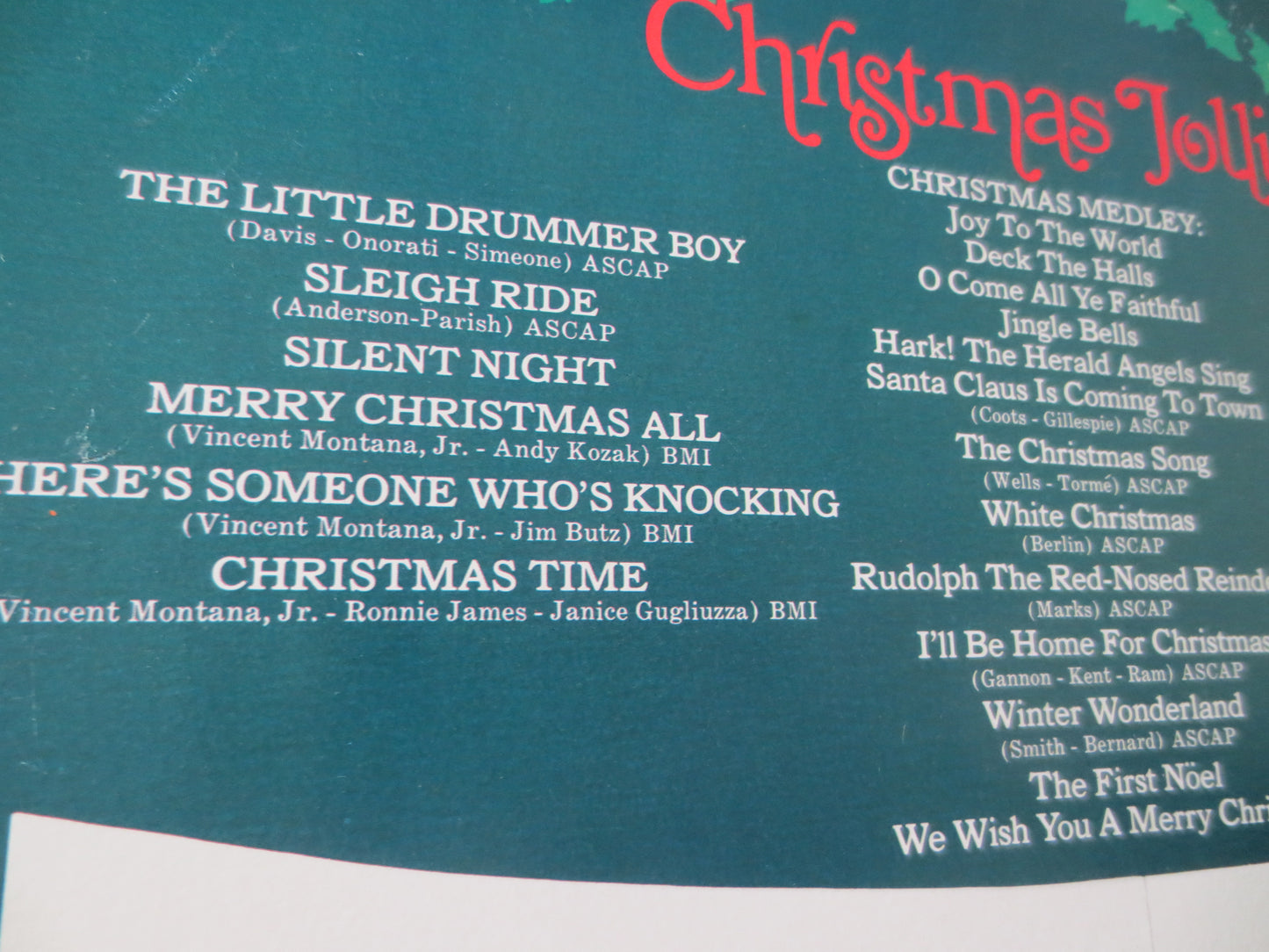 CHRISTMAS JOLLIES, CHRISTMAS Music, Christmas Songs, Christmas Carols, Christmas Hymns, lp, Salsoul Orchestra, 1976 Records