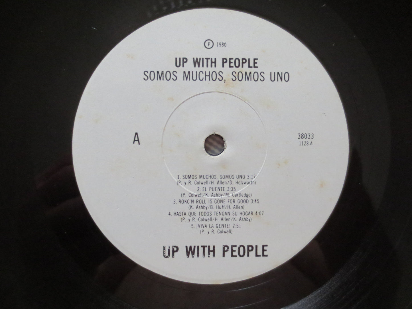UP WITH PEOPLE Lp, Somos Muchos, Pop Records, Pop Albums, Pop Lp, Pop Vinyl, Vintage Vinyl, Vintage Pop, Lps, 1980 Records