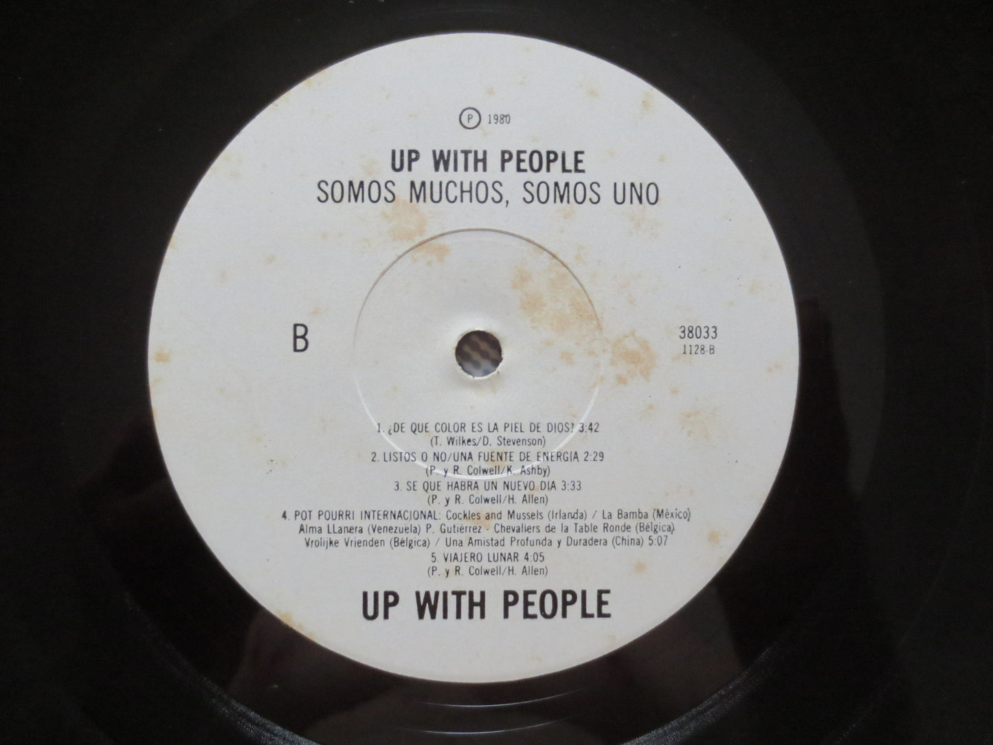 UP WITH PEOPLE Lp, Somos Muchos, Pop Records, Pop Albums, Pop Lp, Pop Vinyl, Vintage Vinyl, Vintage Pop, Lps, 1980 Records