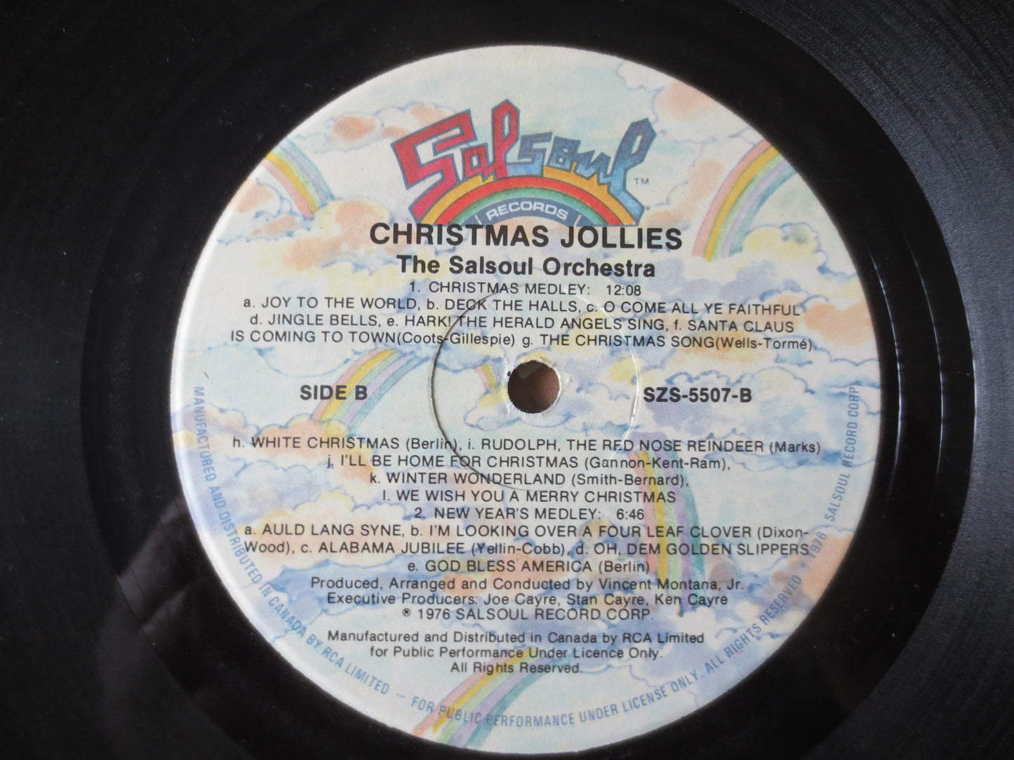 CHRISTMAS JOLLIES, CHRISTMAS Music, Christmas Songs, Christmas Carols, Christmas Hymns, lp, Salsoul Orchestra, 1976 Records