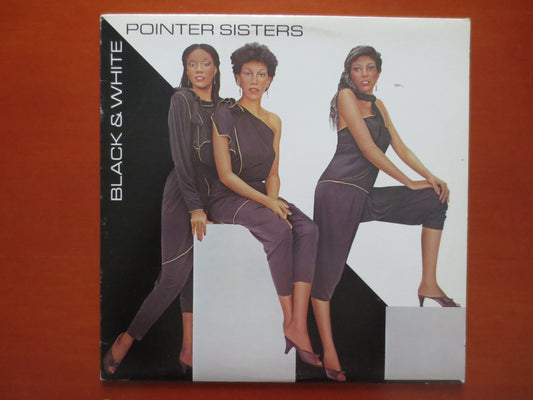 The POINTER SISTERS, Black and White, Pop Record, Vintage Vinyl, Record Vinyl, Record, Vinyl Record, Vinyl, 1981 Records