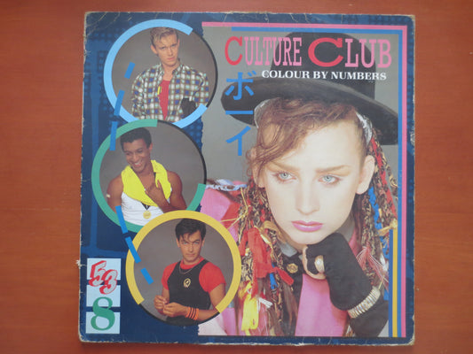 CULTURE CLUB, Colour by Numbers, Vintage Vinyl, Record Vinyl, Records, Vinyl Records, Boy GEORGE Records, Lps, 1983 Records