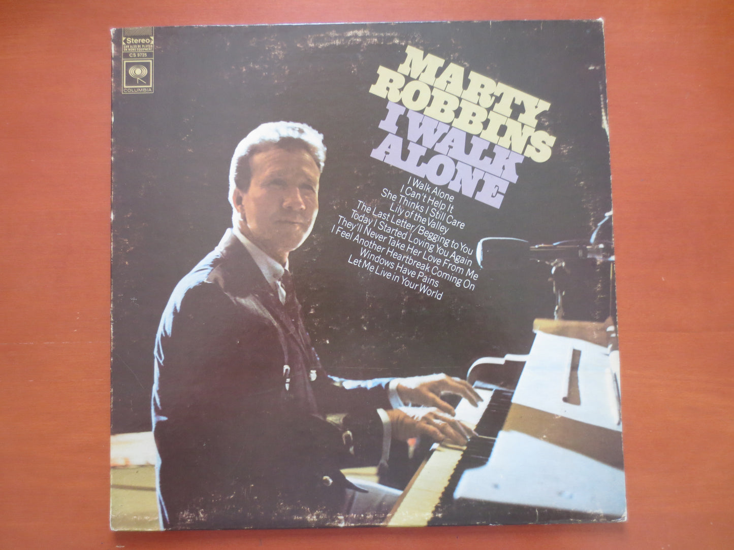 MARTY ROBBINS, I Walk ALONE, Records, Marty Robbins Album, Marty Robbins Vinyl, Marty Robbins Lp, Vinyl Lp, 1968 Records