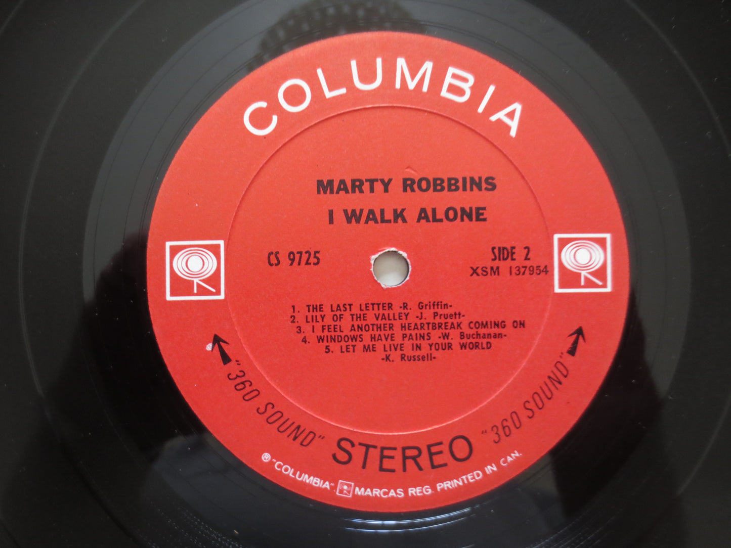 MARTY ROBBINS, I Walk ALONE, Records, Marty Robbins Album, Marty Robbins Vinyl, Marty Robbins Lp, Vinyl Lp, 1968 Records