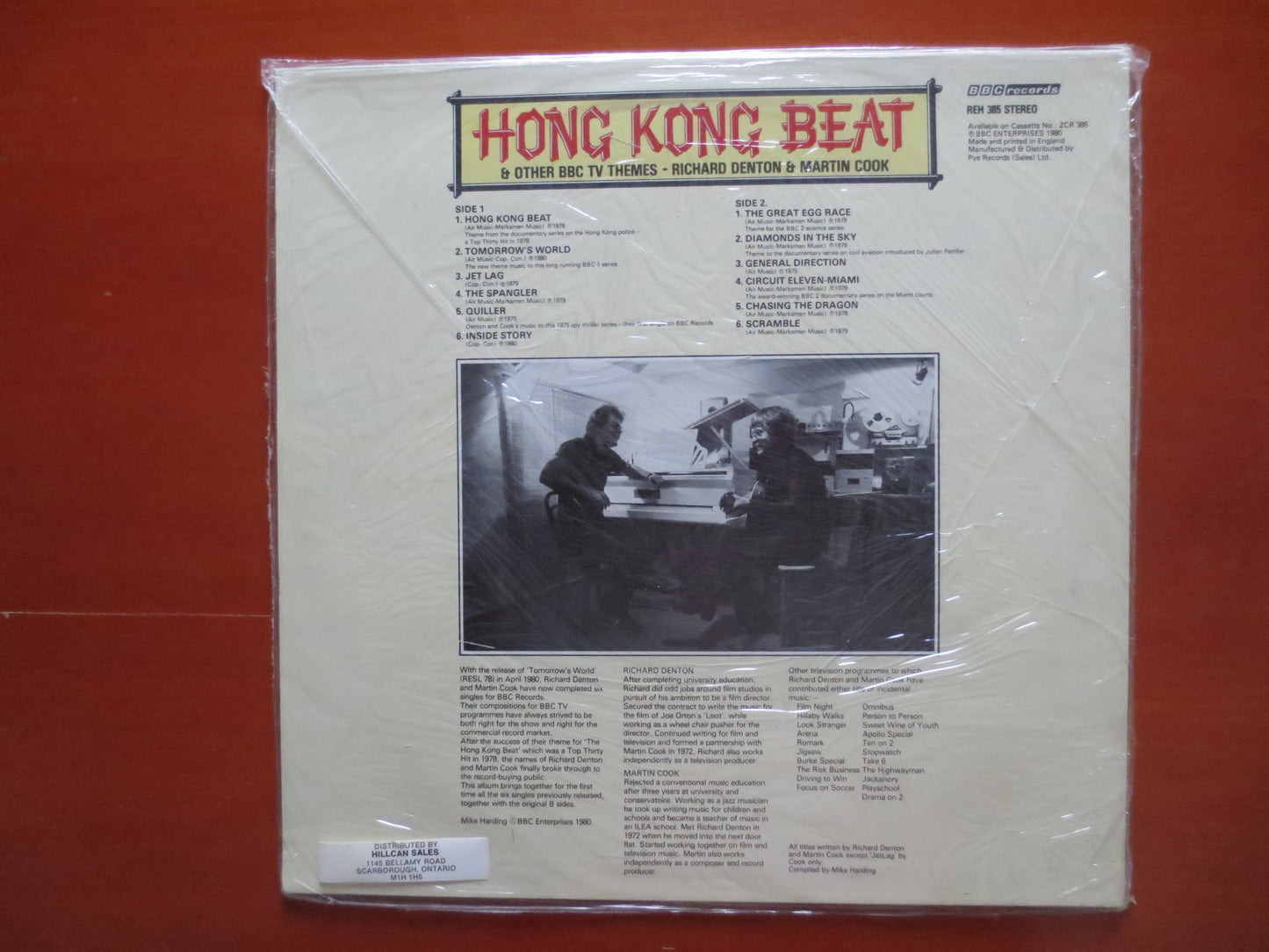 BBC RECORDS, Hong KONG Beat, Bbc Album, Bbc Vinyl, Bbc Lp, Tv Theme Record, Tv Theme Album, Tv Theme Vinyl, 1980 Records