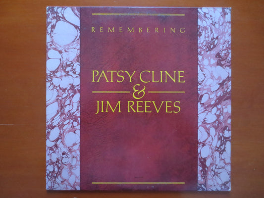 PATSY CLINE, JIM Reeves Record, Patsy Cline Album, Jim Reeves Album, Patsy Cline Vinyl, Vintage Vinyl, 1982 Records