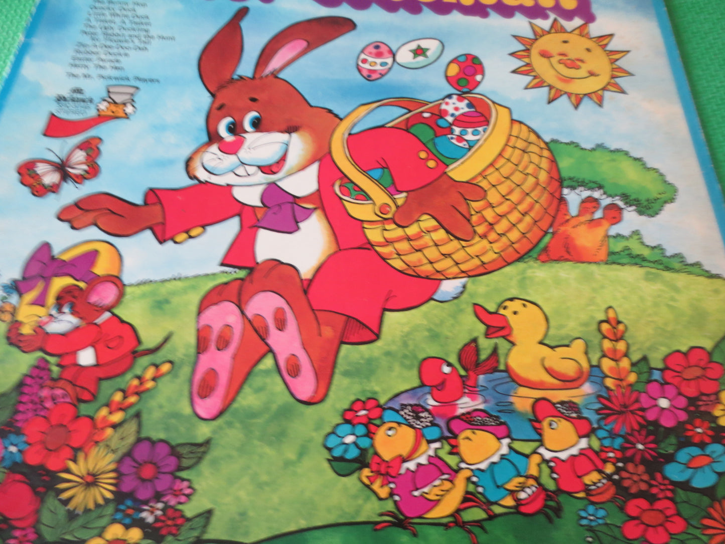 PETER COTTONTAIL, Nursery Rhymes, CHILDRENS Record, lps, Kids Records, Childrens Albums, Records, Kids Albums, 1975 Record