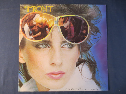 The FRONT, GINA'S at a PARTY, First Records, Debut Record, Vintage Vinyl, Record Vinyl, Record, Vinyl Record, 1983 Records