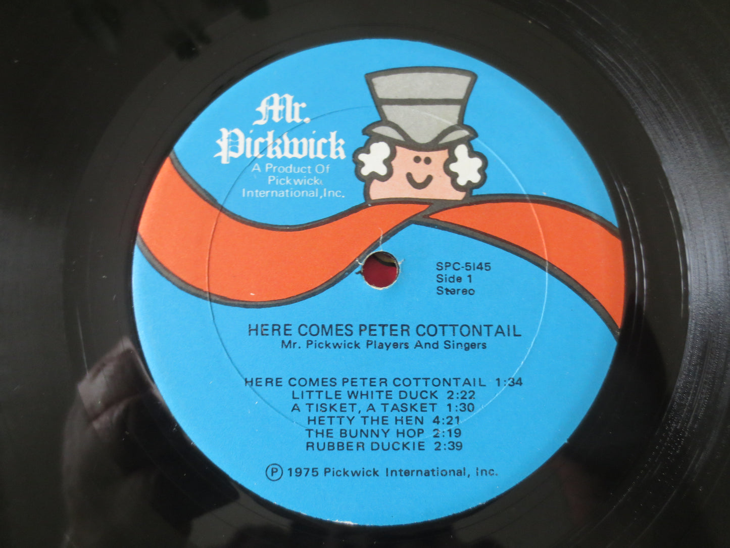 PETER COTTONTAIL, Nursery Rhymes, CHILDRENS Record, lps, Kids Records, Childrens Albums, Records, Kids Albums, 1975 Record