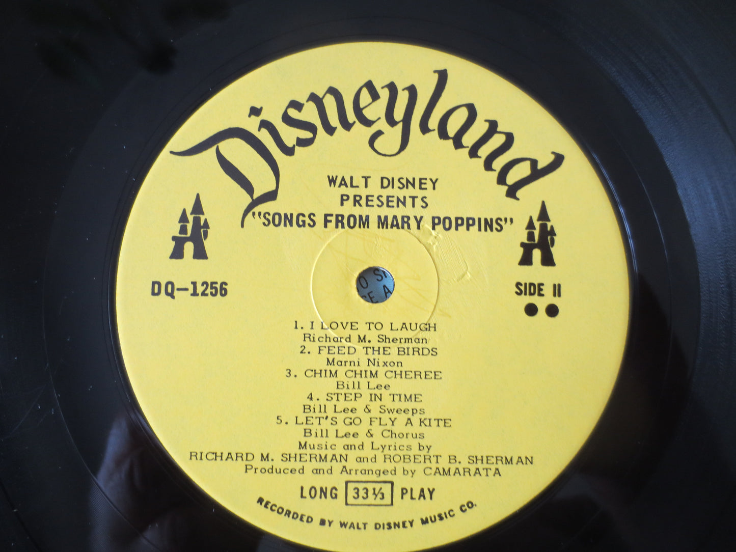 MARY POPPINS, DISNEYLAND Records, Disneyland Albums, Disney Records, Disneyland Vinyl, Disney Vinyl, Kids Lp, 1964 Records