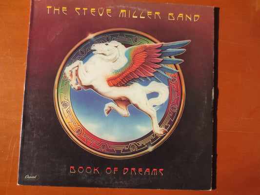 STEVE MILLER, Book of DREAMS, Rock Record, Vintage Vinyl, Record Vinyl, Records, Vinyl Record, Vinyl Album, 1977 Records