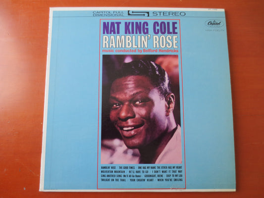 NAT KING COLE, Ramblin' Rose, Country Record, Vintage Vinyl, Record Vinyl, Records, Vinyl Record, Vinyl Album, 1962 Records