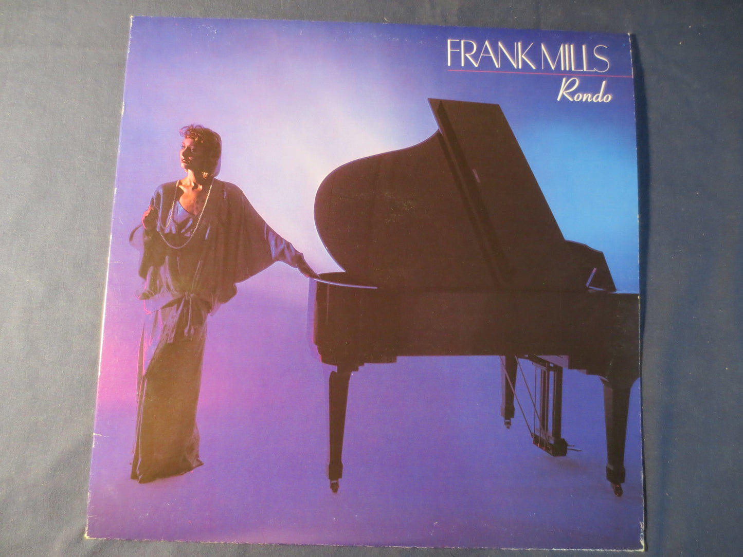 FRANK MILLS, RONDO, Frank Mills Record, Frank Mills Album, Frank Mills Lp, Pop Record, Vinyl Record, Vinyl Lp, 1982 Records