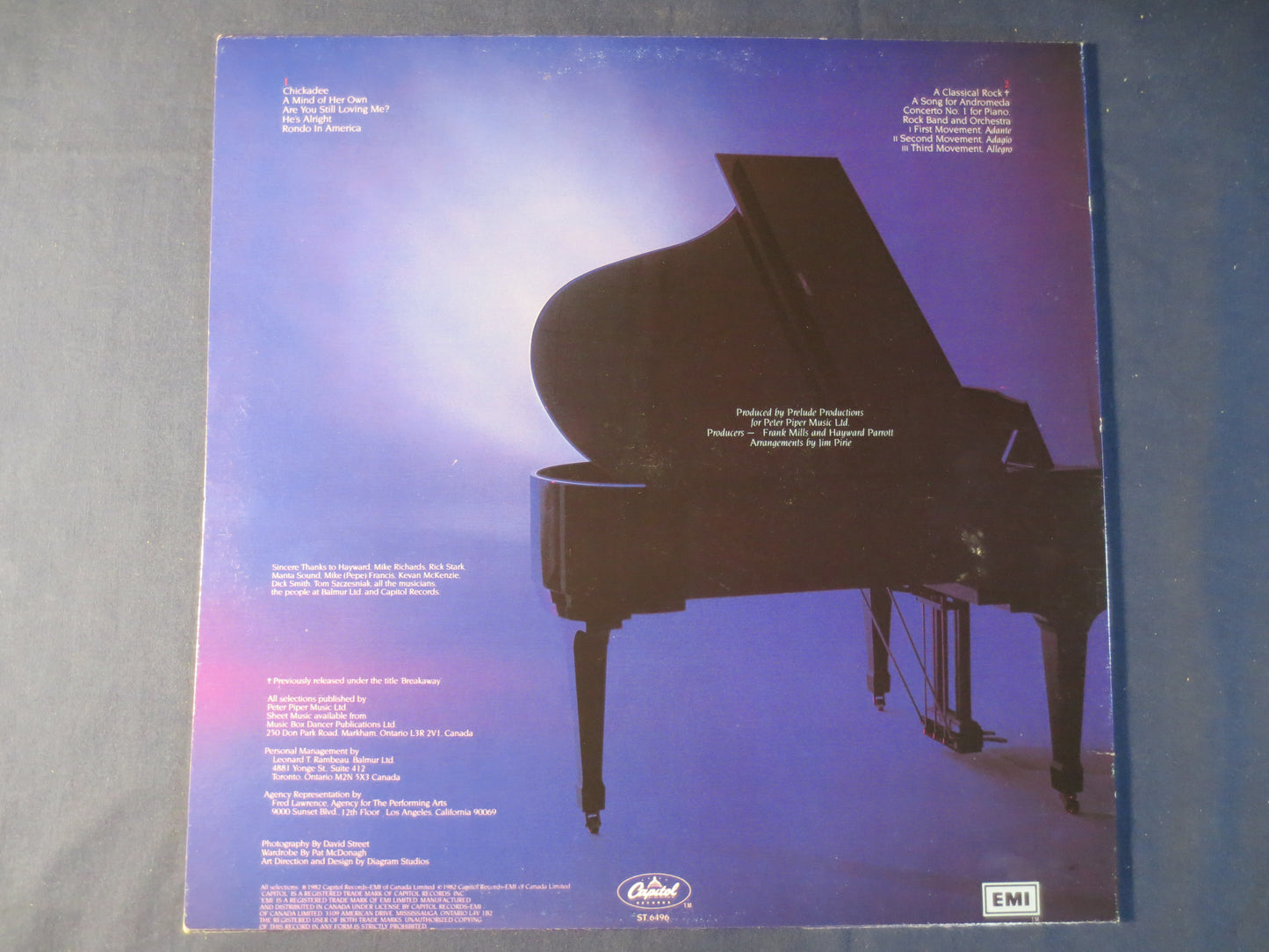 FRANK MILLS, RONDO, Frank Mills Record, Frank Mills Album, Frank Mills Lp, Pop Record, Vinyl Record, Vinyl Lp, 1982 Records