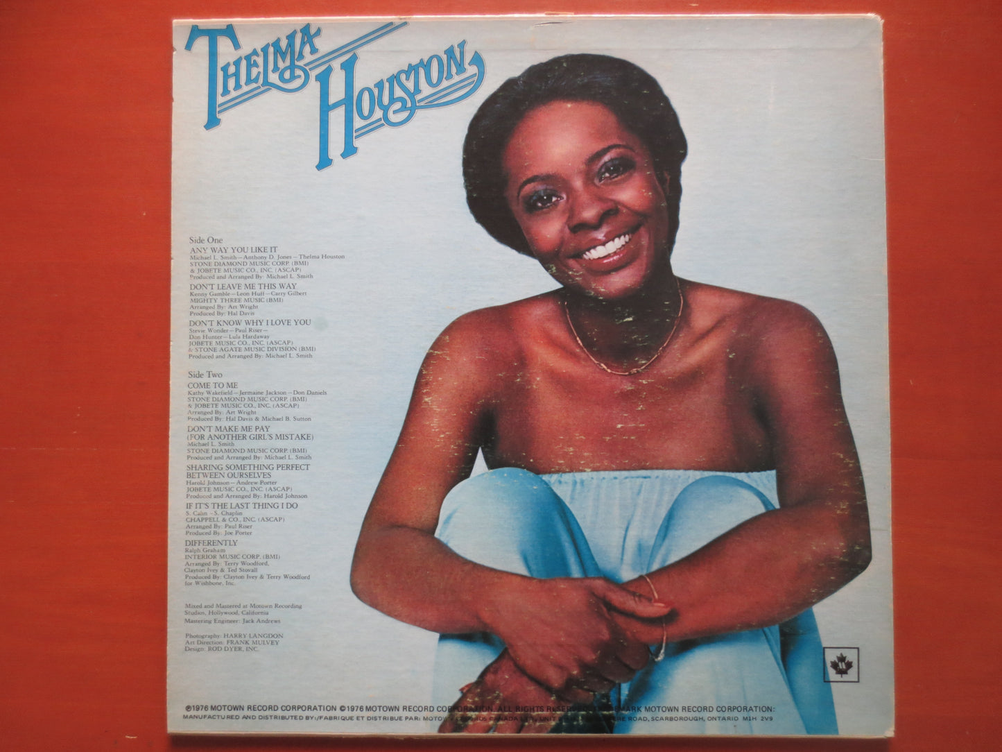 THELMA HOUSTON, Any Way You LIKE It, Thelma Houston Album, Thelma Houston Vinyl, Record Vinyl, Disco Vinyl, 1976 Records