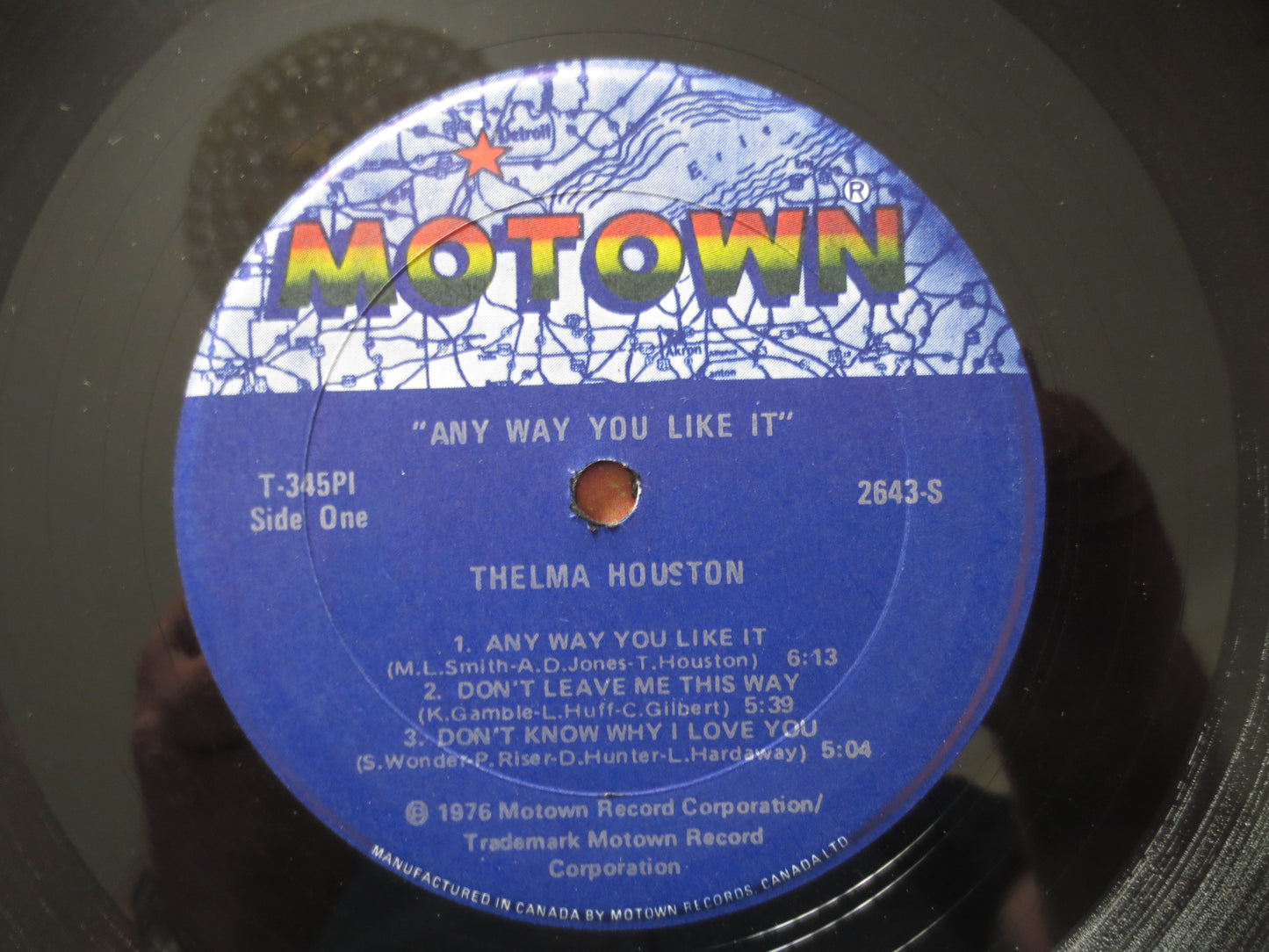 THELMA HOUSTON, Any Way You LIKE It, Thelma Houston Album, Thelma Houston Vinyl, Record Vinyl, Disco Vinyl, 1976 Records