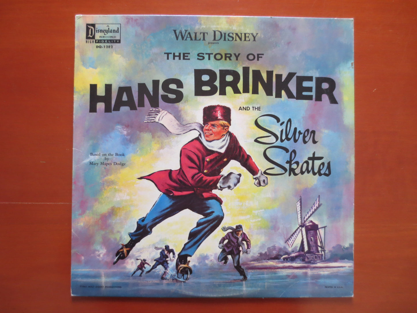 DISNEY Album, HANS BRINKER Lp, Disneyland Records, Disney Record, Disney Vinyl, Kids Record, Record Vinyl, Lp, 1963 Records