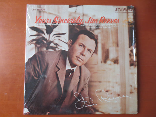 JIM REEVES, Yours SINCERELY, Jim Reeves Albums, Jim Reeves Records, Country Albums, Country Records, Vinyl Lp, 1966 Records