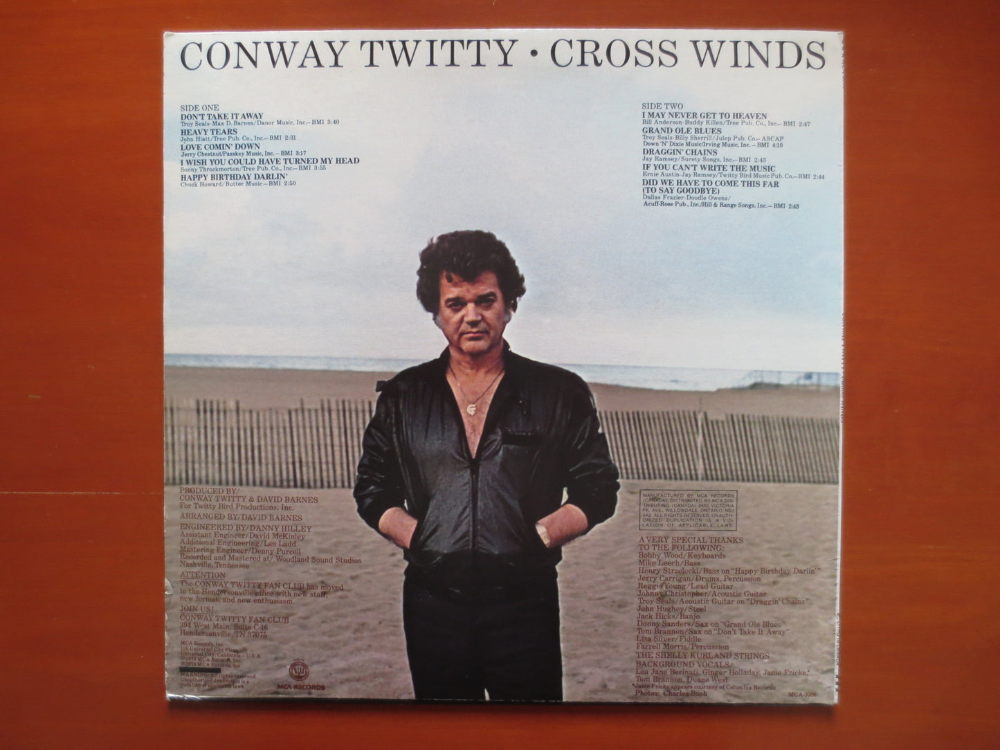 CONWAY TWITTY, CROSSWINDS, Country Records, Conway Twitty Record, Conway Twitty Album, Conway Twitty Lp, Lps, 1979 Records