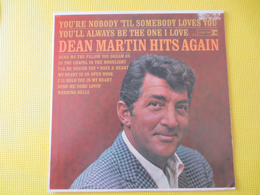 DEAN MARTIN, Dean Martin HITS, Dean Martin Album, Dean Martin Vinyl, Dean Martin Lp, Jazz Vinyl, Lps, 1965 Records