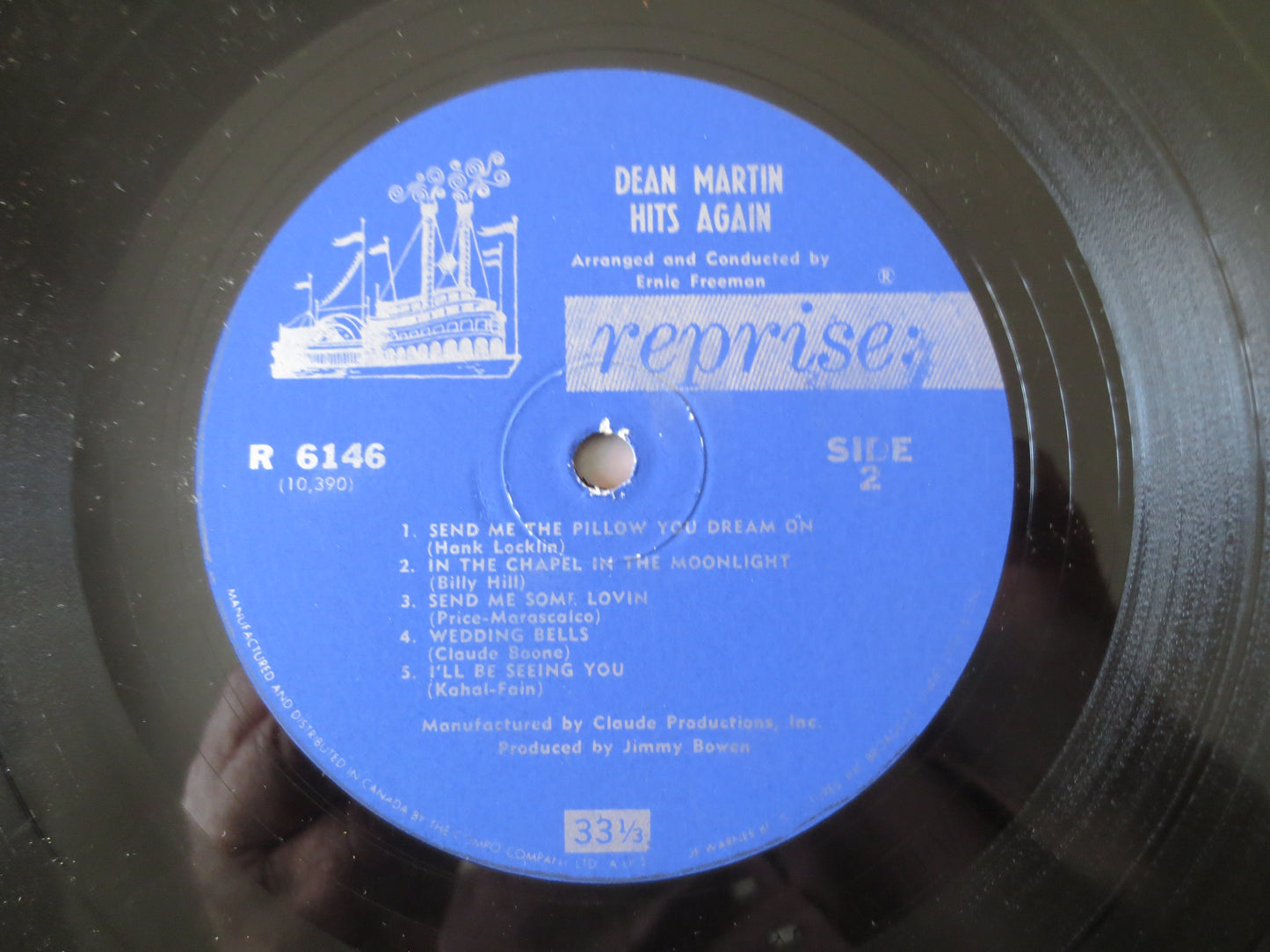 DEAN MARTIN, Dean Martin HITS, Dean Martin Album, Dean Martin Vinyl, Dean Martin Lp, Jazz Vinyl, Lps, 1965 Records