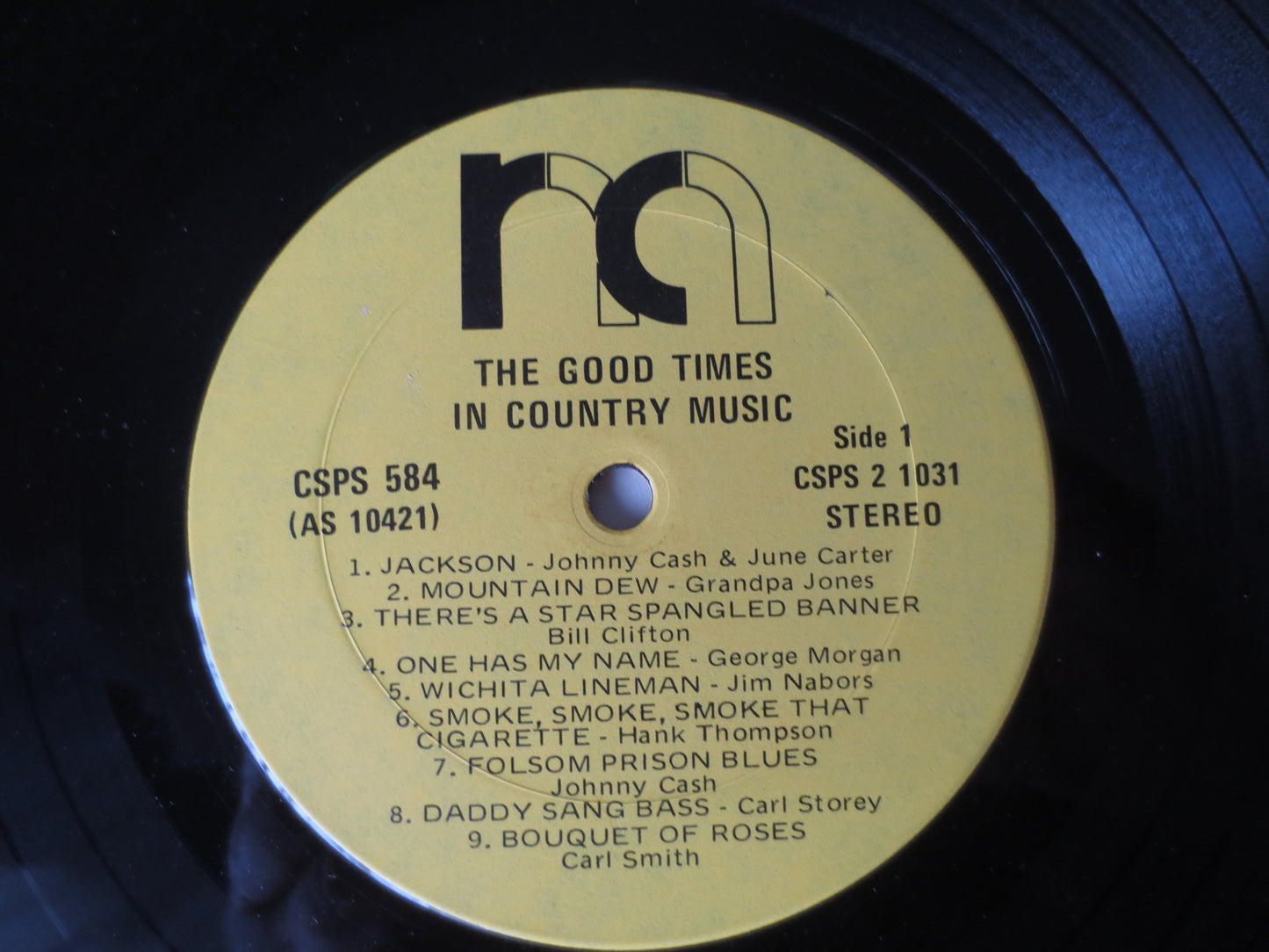 GOOD Times, COUNTRY MUSIC, 2 Records, Country Albums, Johnny Cash Records, Andy Wilson Records, Vinyl Record, 1974 Records