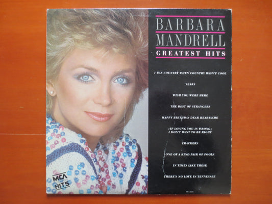 BARBARA MANDRELL, Greatest Hits Record, Barbara Mandrell Lp, Country Record, Country Album, Record Vinyl, Lps, 1985 Records