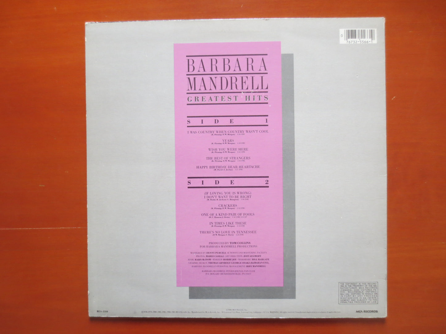 BARBARA MANDRELL, Greatest Hits Record, Barbara Mandrell Lp, Country Record, Country Album, Record Vinyl, Lps, 1985 Records