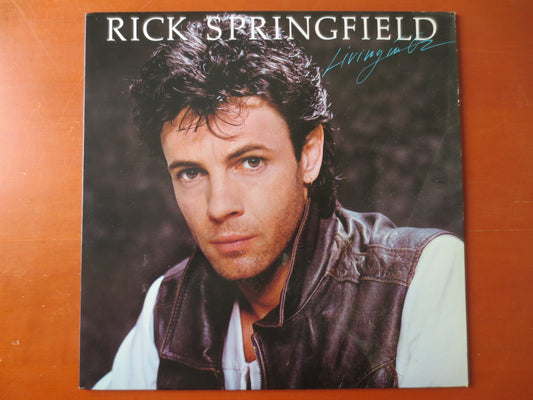 RICK SPRINGFIELD, LIVING in Oz, Rick Springfield Lps, Rock Record, Pop Record, Vinyl Record, Vintage Vinyl, 1983 Records