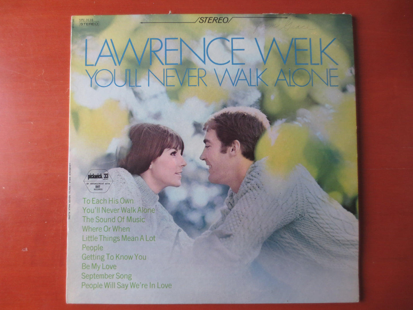 LAWRENCE WELK, You'll Never Walk Alone, Lawrence Welk Albums, Lawrence Welk Record, Vinyl, Vinyl Records, Lps, 1968 Records