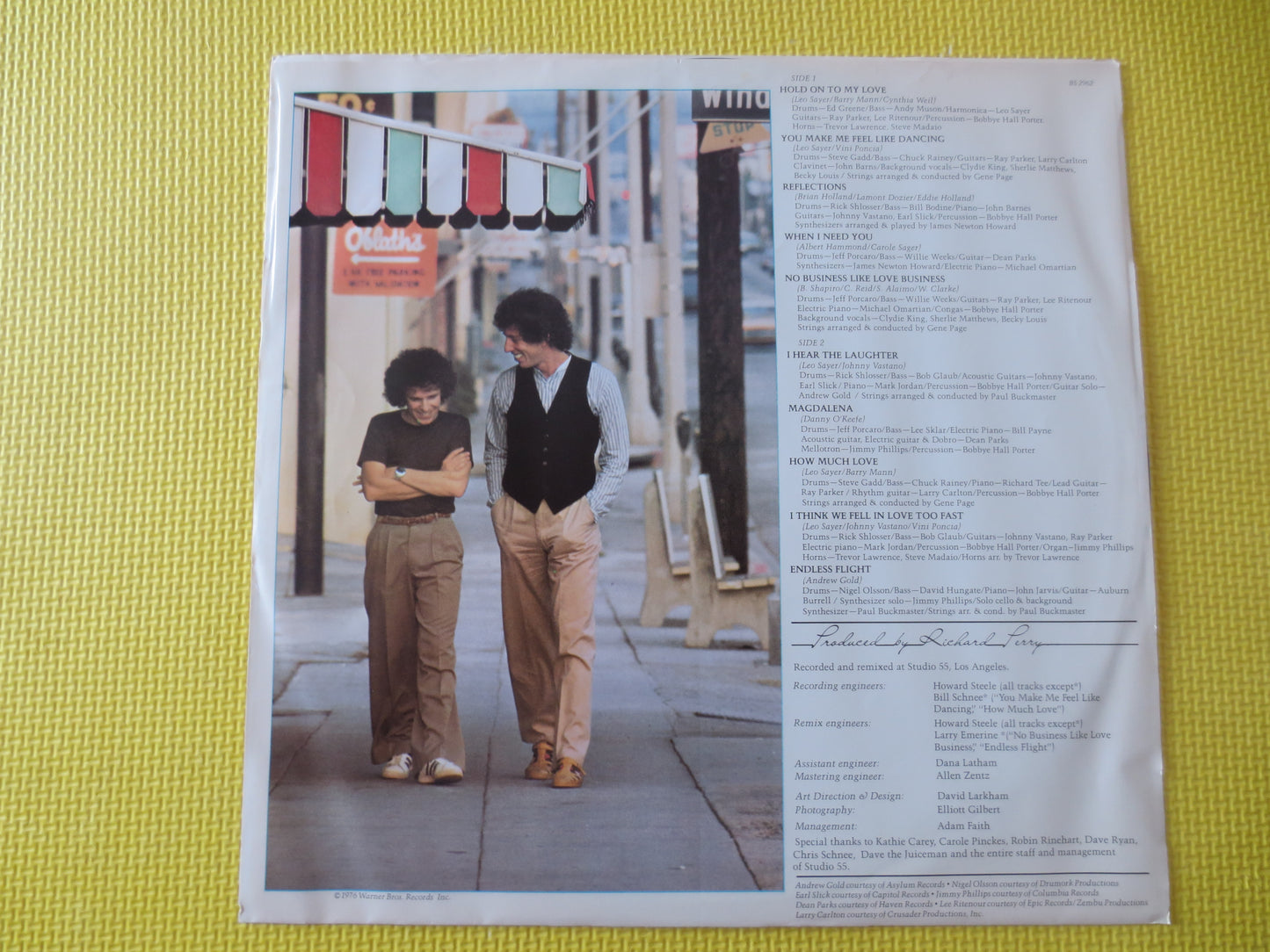 LEO SAYER, Endless FLIGHT, Leo Sayer Records, Leo Sayer Album, Vinyl Records, Leo Sayer Lp, Lps, Vinyl Albums, 1976 Records