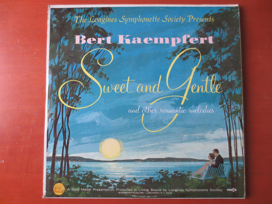 BERT KAEMPFERT, SWEET and Gentle, Bert Kaempfert Album, Jazz Records, Jazz Album, Bert Kaempfert Music, Vinyl, 1963 Records