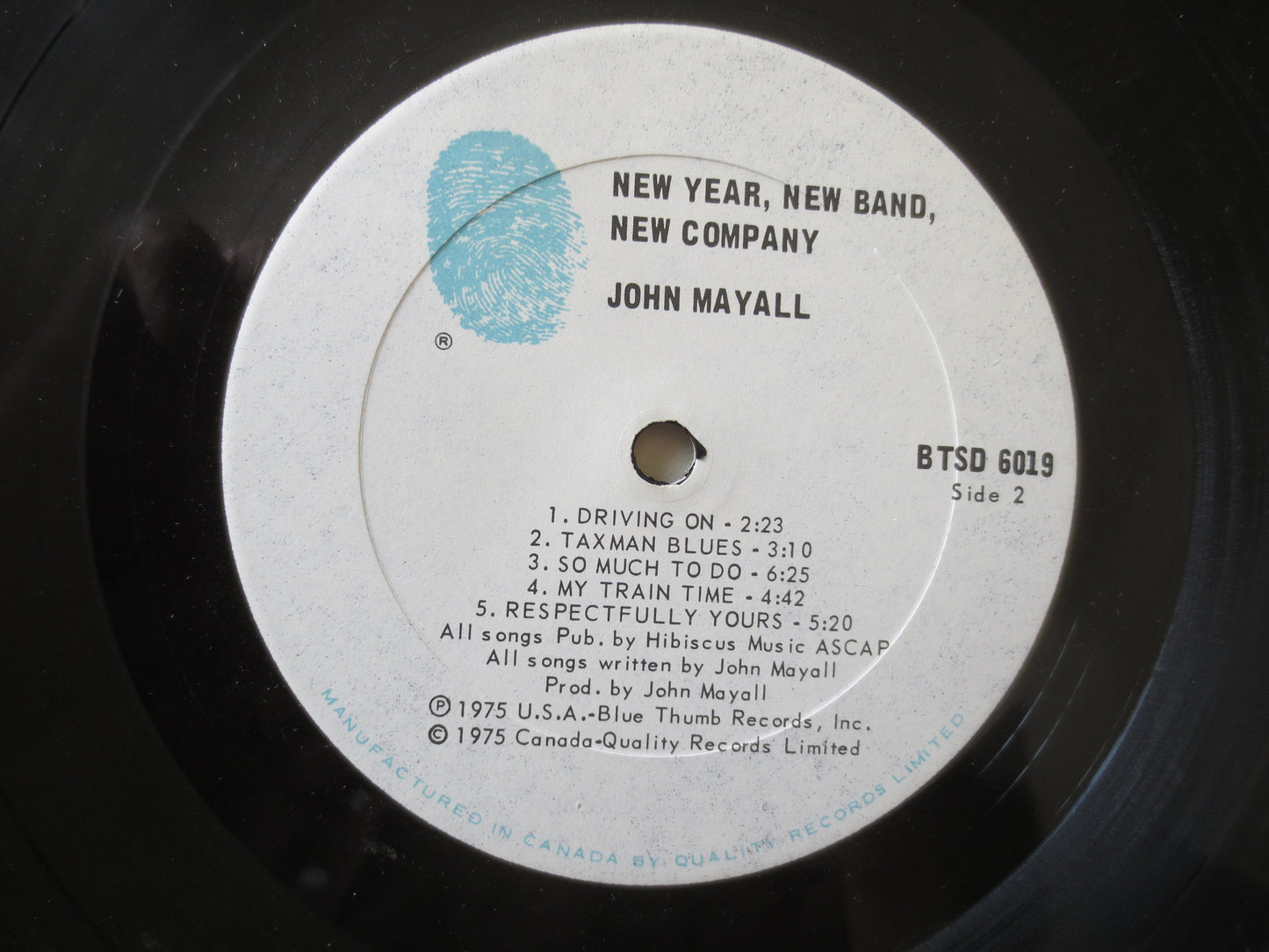 JOHN MAYALL, NEW Year New Band, John Mayall Records, John Mayall Albums, John Mayall lps, Vinyl Record, lps, 1975 Records