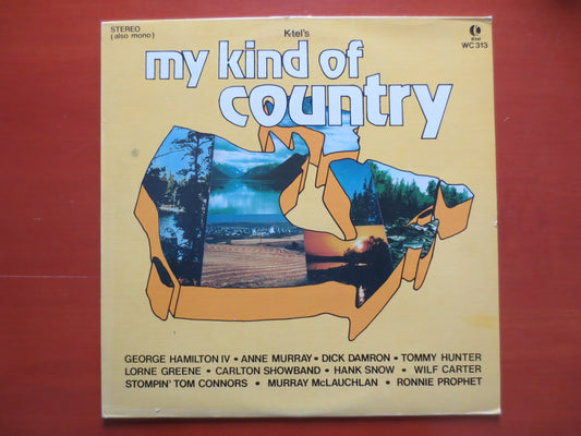 K-Tel RECORDS, My Kind of Country, K-Tel Album, K-Tel Vinyl, K-Tel Lp, Country Vinyl, Vinyl Lp, Vintage Vinyl, 1973 Records