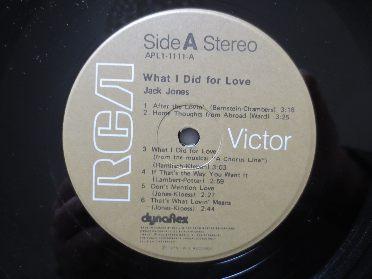 JACK JONES, LOVE Album, Jack Jones Album, Jack Jones Vinyl, Jack Jones Lp, Jack Jones Record, Vinyl Record, 1975 Records