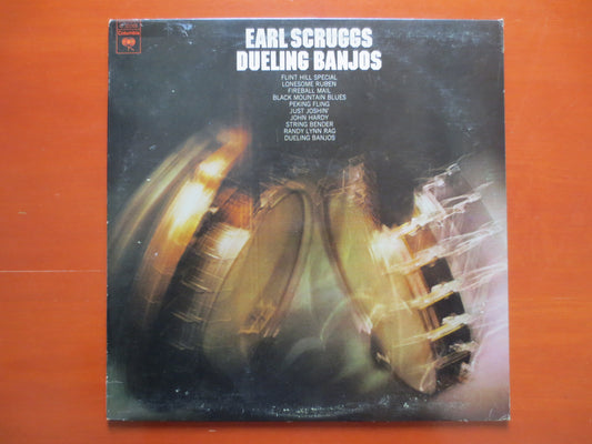 EARL SCRUGGS, Dueling BANJOS, Earl Scruggs Record, Vintage Vinyl, Earl Scruggs Vinyl, Country Vinyl, Vinyl Lp, 1973 Records